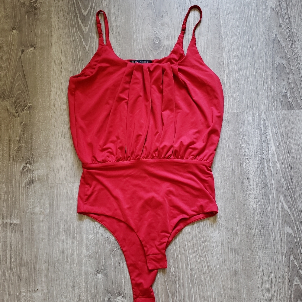 Red Body Suit